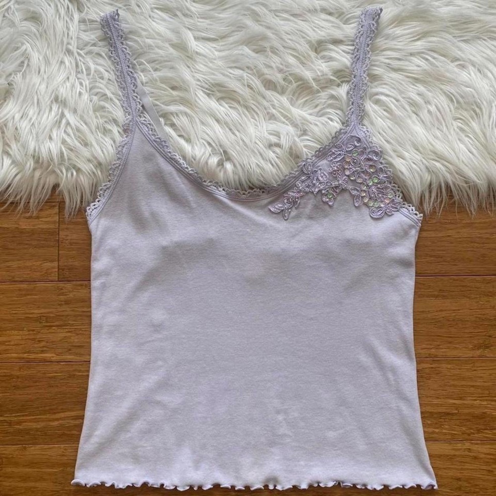Y2k Victoria’s Secret Lavender Cami Top